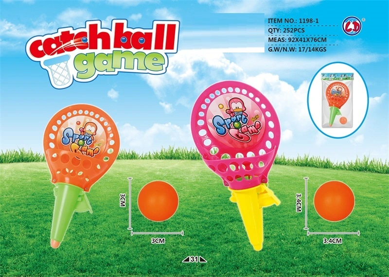 Jeu de boules de capture Ejection ball plastique Pop cliquez et de capture Jeu de balle pour enfant