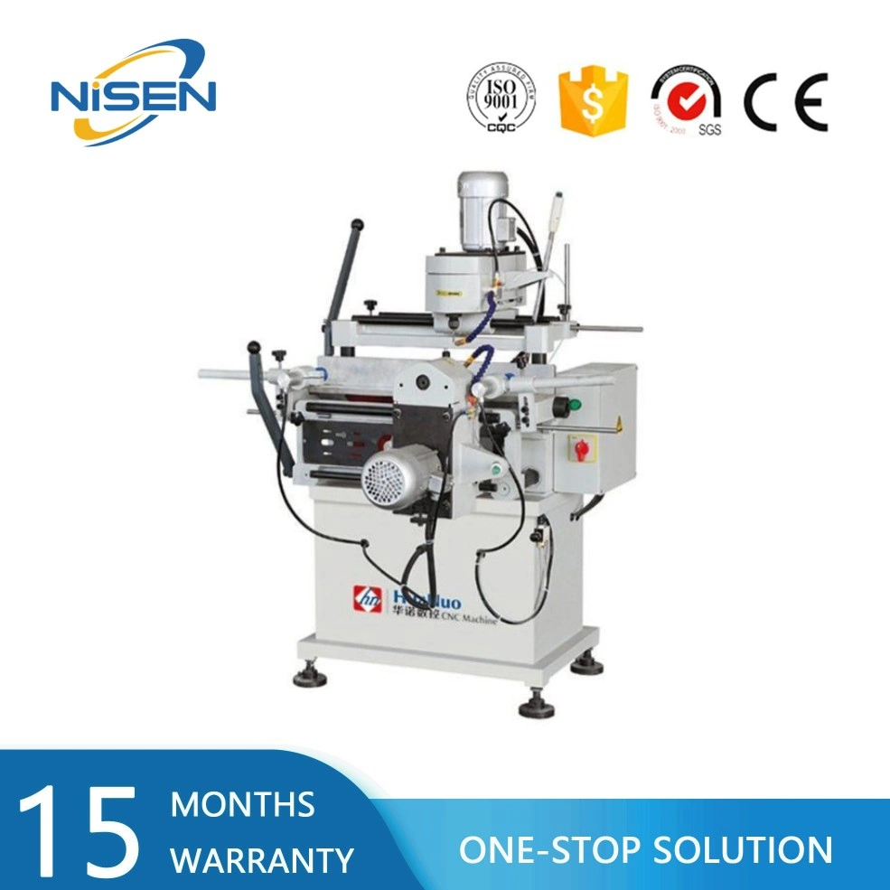 Nisen Aluminum Window Door Making Machine Double Head Copy-Routing Machine High Quality and High Efficiency ISO CE