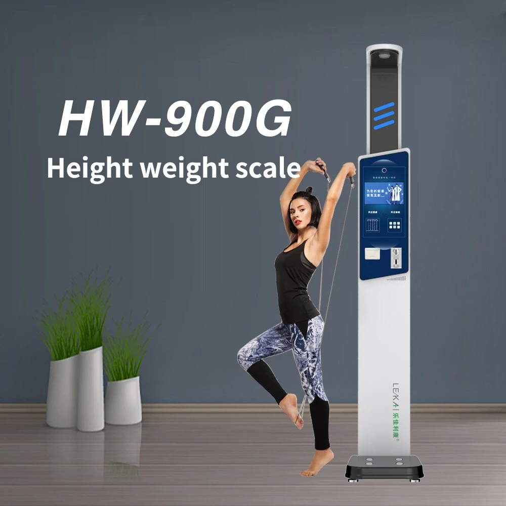 Body Height Analyzer Vending Machine with Blood Pressure and Blood Oxygen