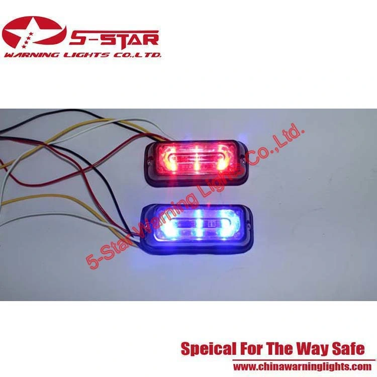 3W Lighthead LED Emergency Vehicle Grille Warning Light