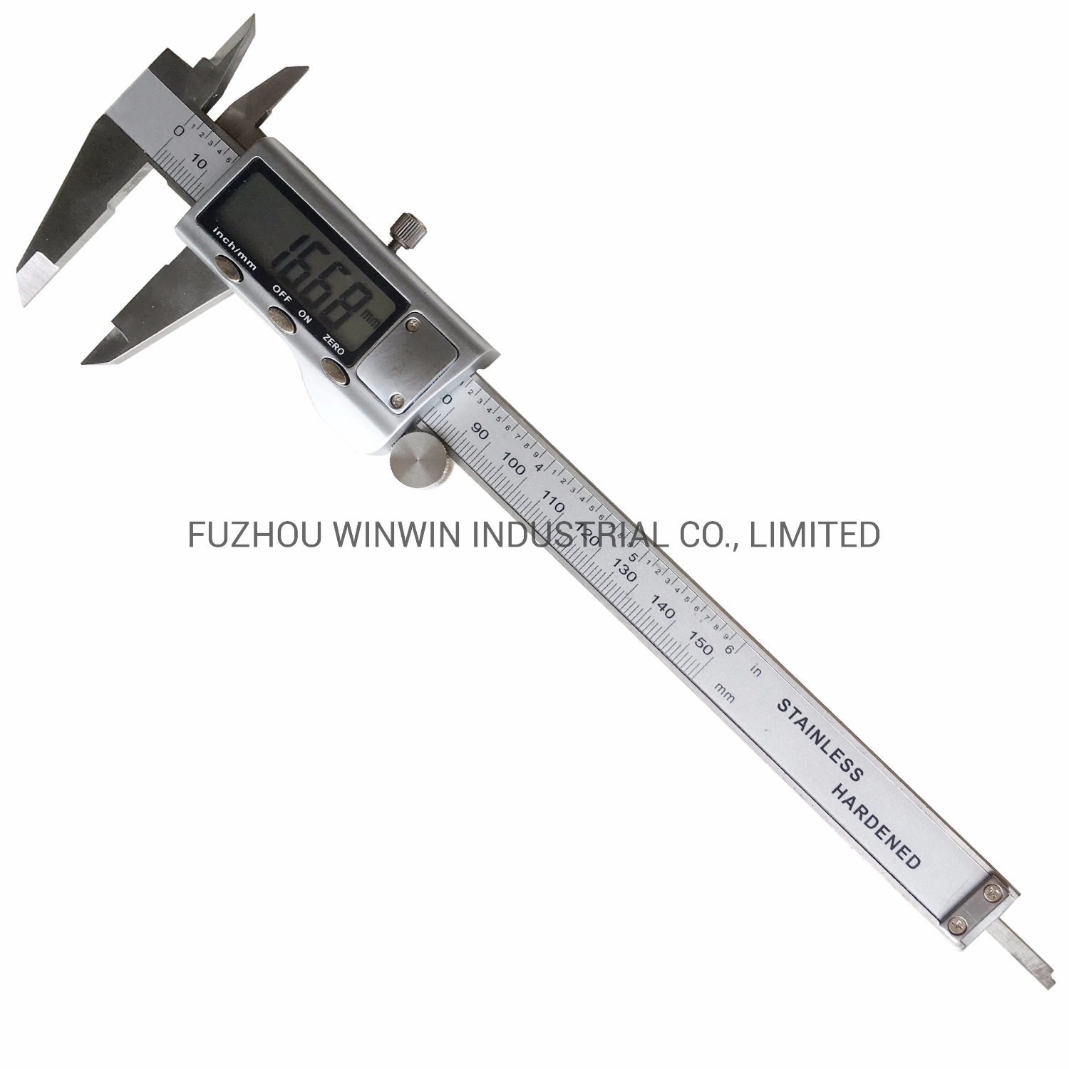 Economical Model Stainless Steel Digital Caliper with Metal Case (WW-DC09B)