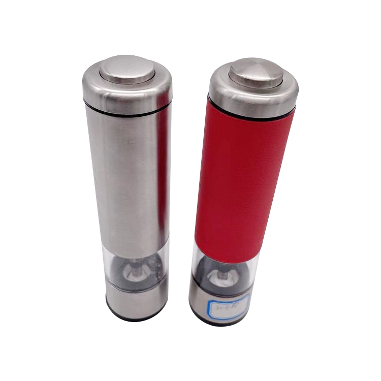 Customized Battery Operated Salt Pepper Grinder Electric Salt and Pepper Grinder Set