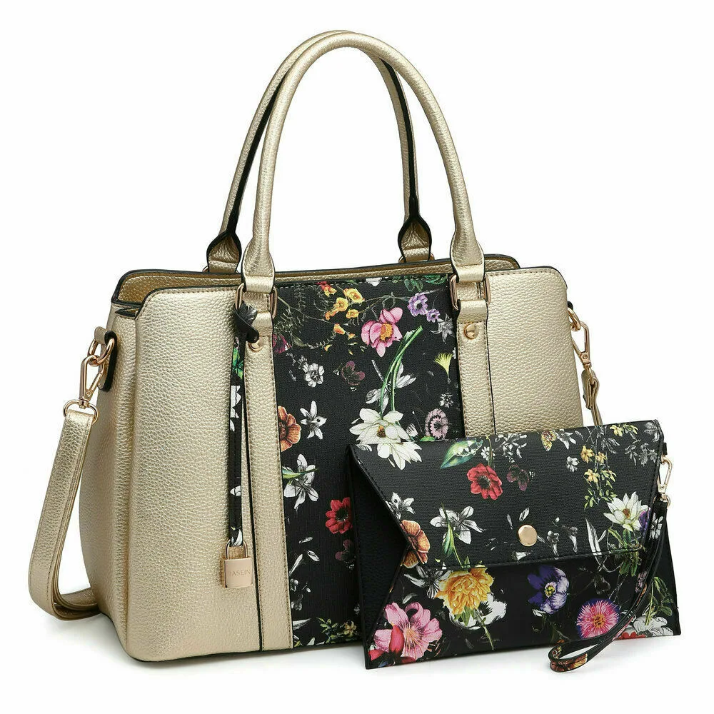 Handbags Fashion Satchel Tote Work Bag Leather PU Bag