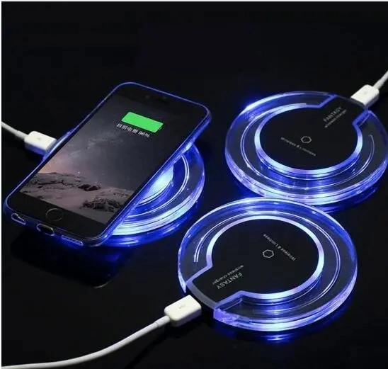 Nestest Charging Pad Desk Wireless Charger 10W Qi Wireless Charging Pad 10W LED Fast Charging Desk Charger for Cheap Gifts