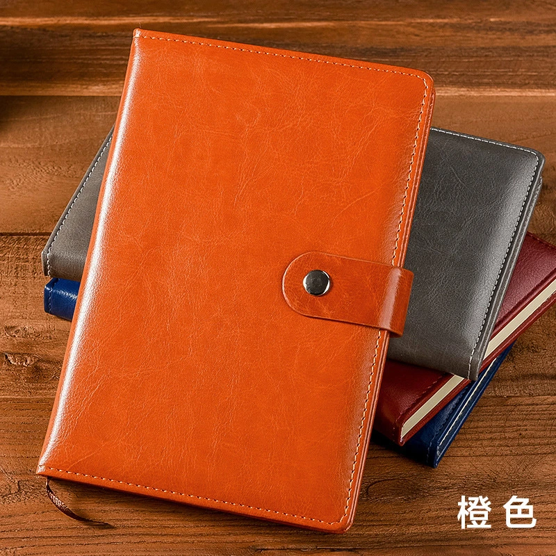 A5 Size PU Leather Travelers Notebook with Magnetic Buckle