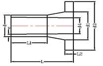 La norme ISO Type Butt Fusion PVDF Stub de bride pour des applications industrielles