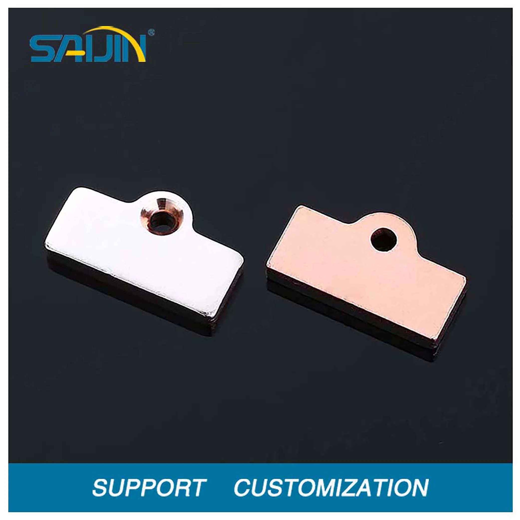 Metal Switch Socket Silver Inlay Part Stamping Parts Terminal Electrical Electrical Socket Brass Accessories