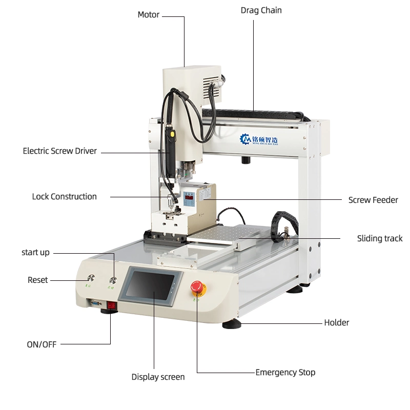 Single Head Single Y Platform Feeding Fastening Screw Robot