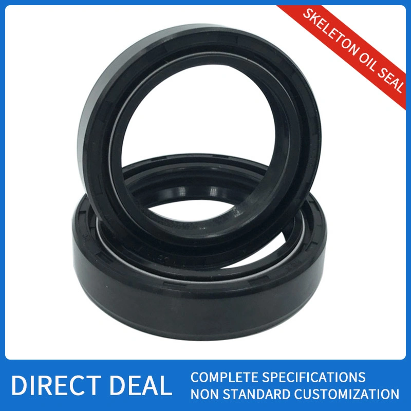 Motorcycle Electric Vehicle Engine Spare Parts DC Rubber NBR FKM Silicone EPDM Oil Seal Skeleton Framework Oil Seal Manufacturer Sealing Ring O Ring Seal