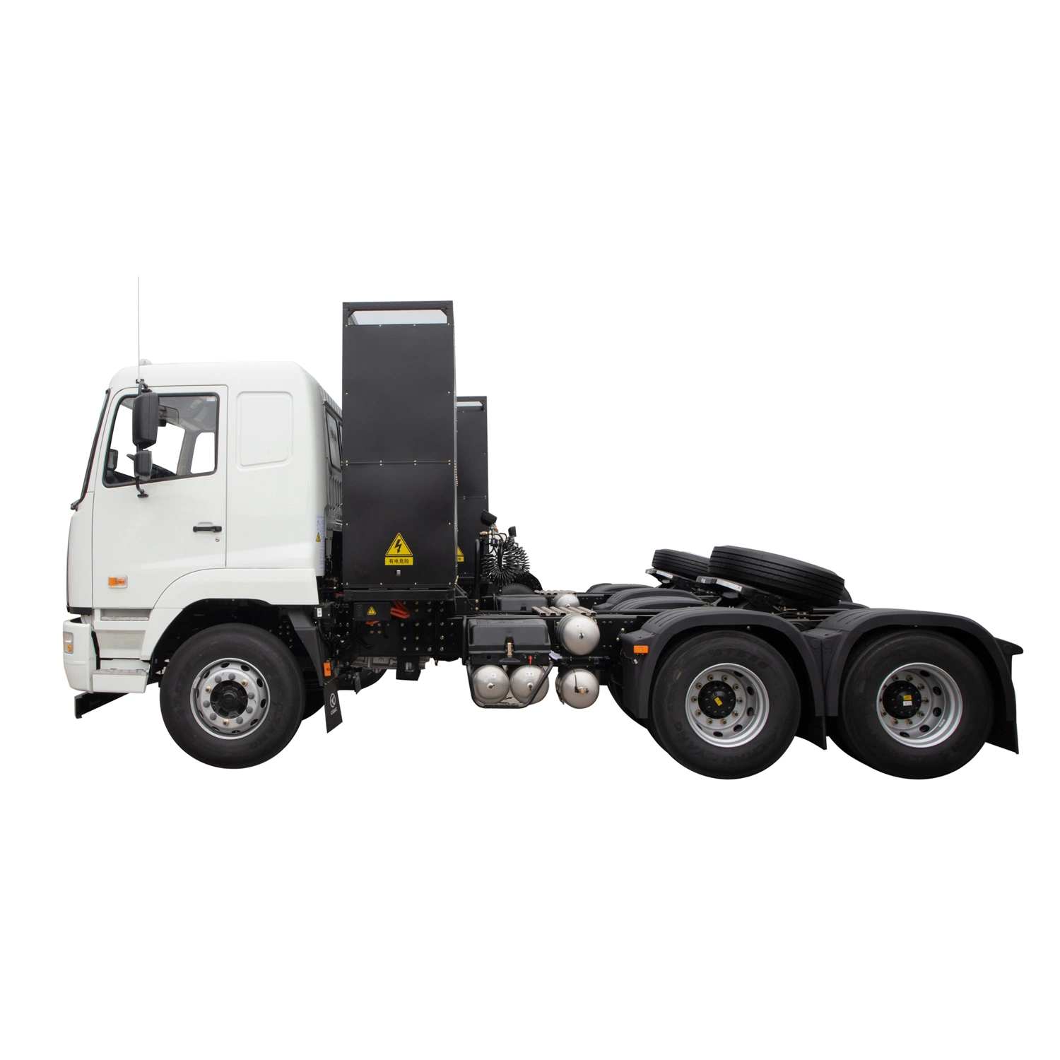 Nice price Good performance electric truck tractor 6x4 charging/swapping battery