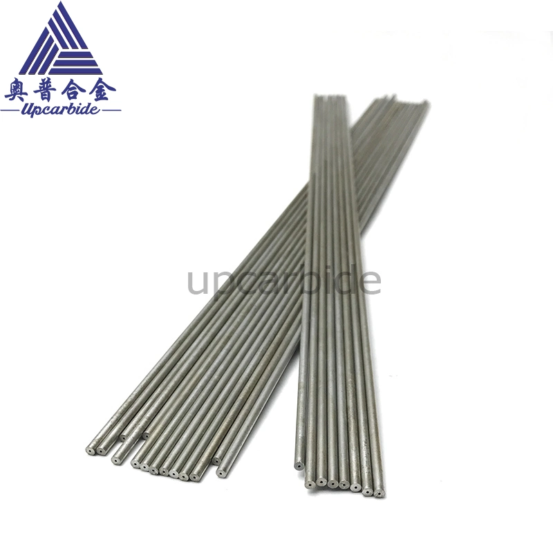 Fine Grain 91.5hra 2.3*330mm with 0.5mm Hole Tungsten Carbide Rod Tube