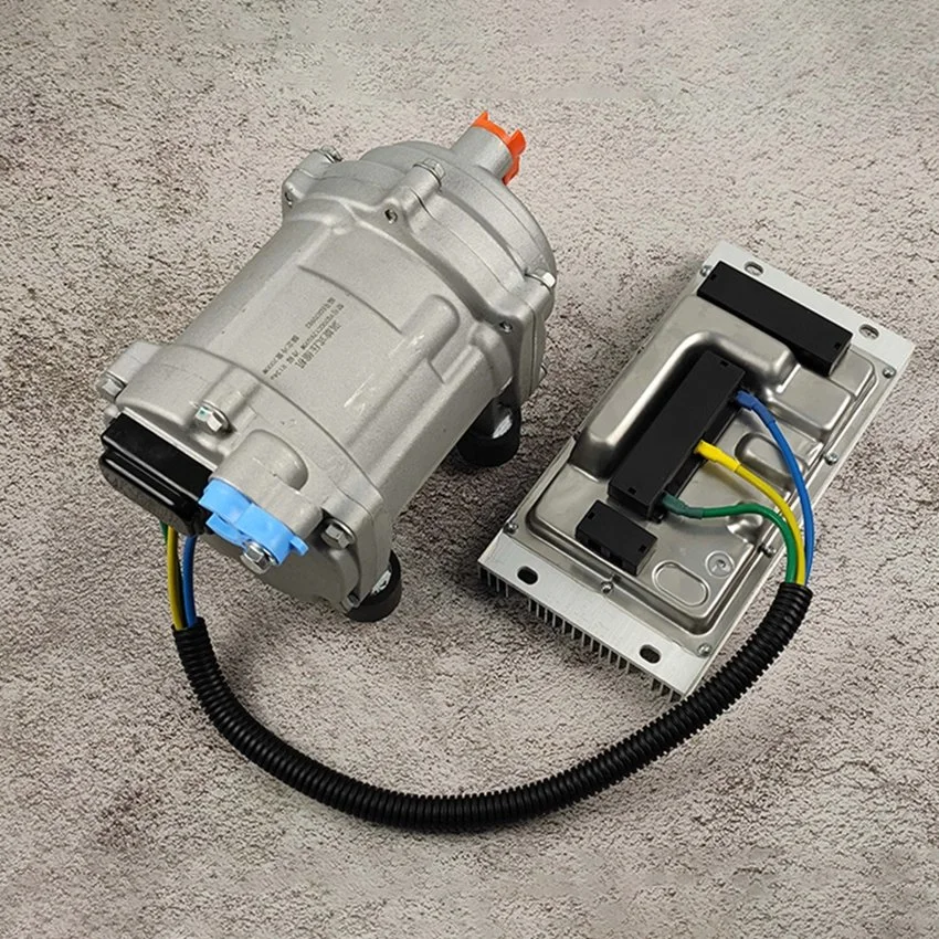 DC System Auto Conditioning Cooler 12V 24V Car Conditioner Electric Truck AC Parts Air Compressor