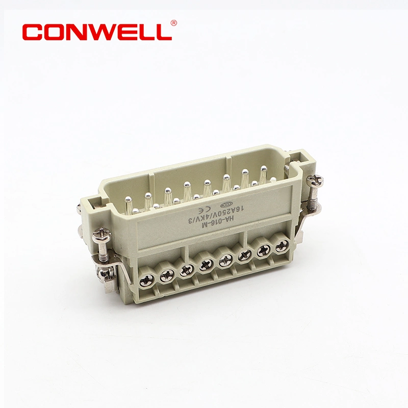 16A Ha Serie Hochleistungs-Steckverbinder, 16-polig, Schraubklemme