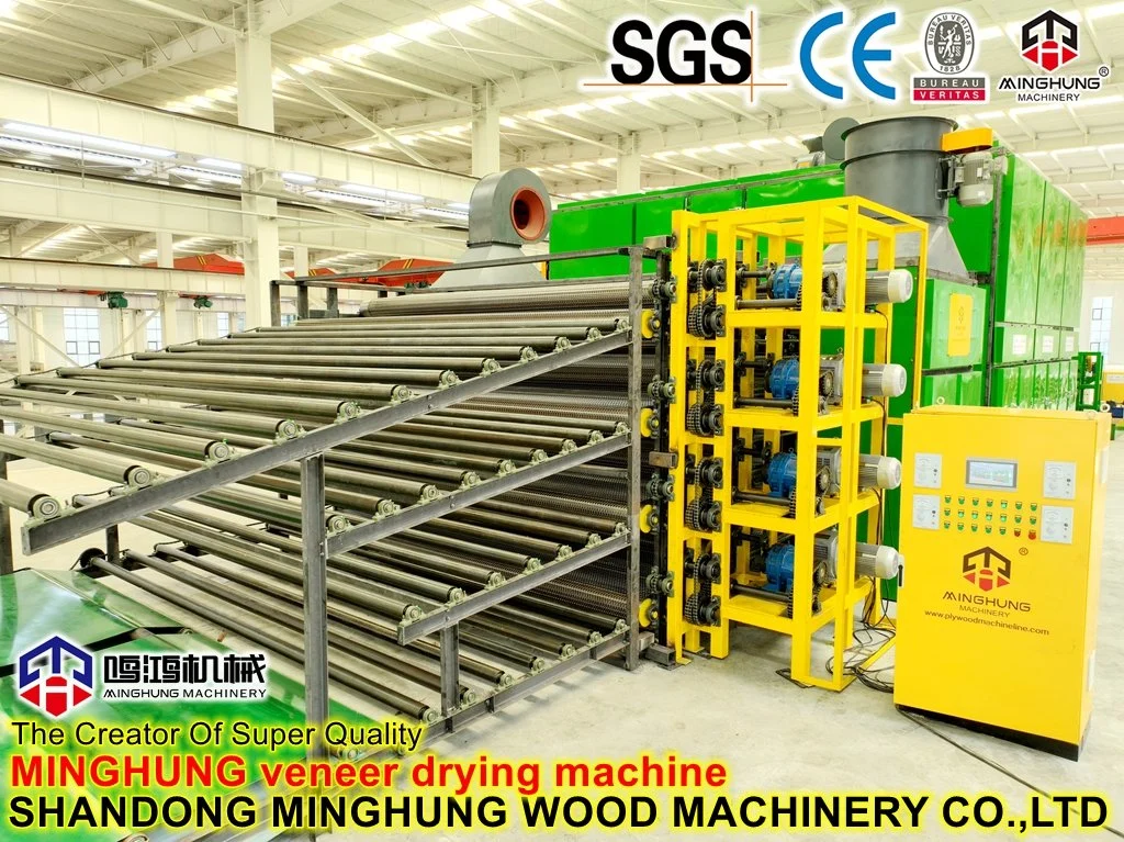 Veneer Drying Line Veneer Drying Technology for Wood Forest Machine