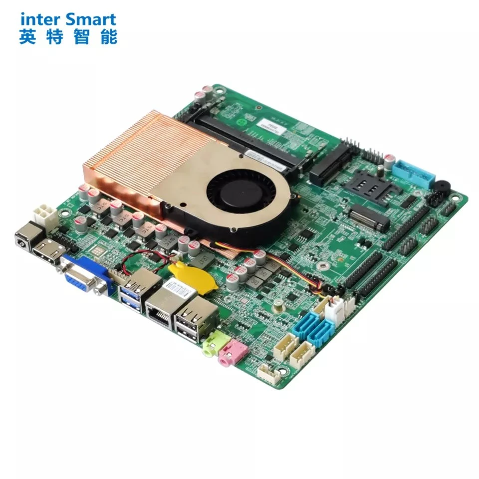 Intel Whiskey Lake I5-8265u Processor OEM ODM DDR4 Thin Mini-Itx Motherboard for Smart City