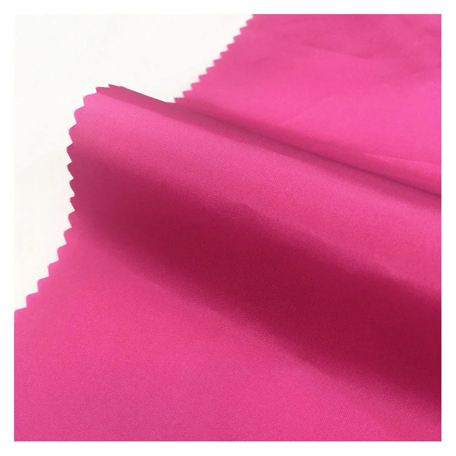 Waterproof 100% Nylon Spandex Soft and Crepe Comfortable Fabric Full Dull Taffeta Fabrics for Coat and Down Jacket Garments of Ribstop