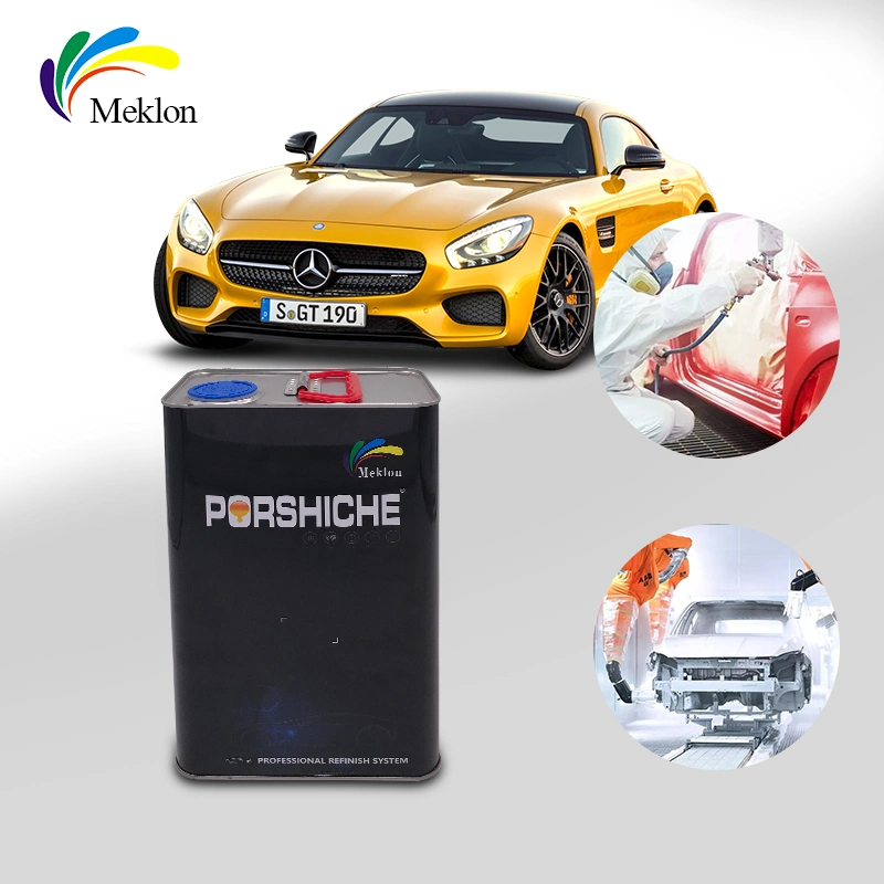 Meklon Car Refinish Spray Coating Slow Dry Thinner Porshiche Powerful Thinner P-4980 Car Refinish Paint