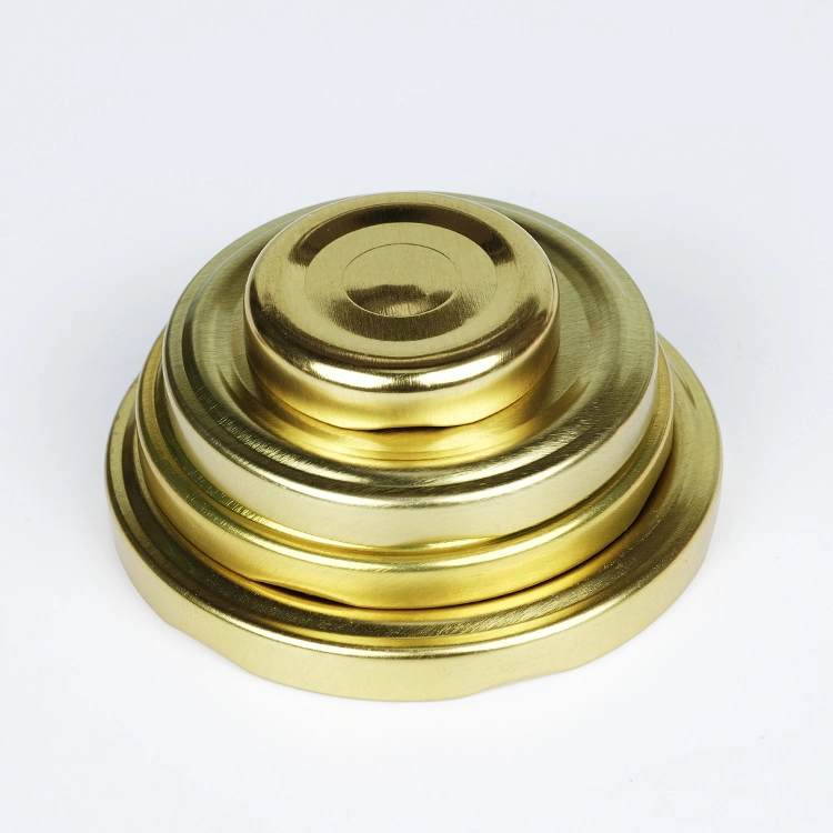 Food Package 90mm 100mm 110mm Custom Design Twist off Metal Lug Cap for Canning Jar