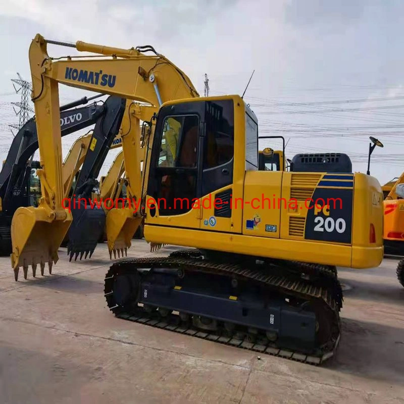 Utiliza la mejor calidad Komatsu PC200 PC200-8 200 excavadora sobre orugas hidráulica