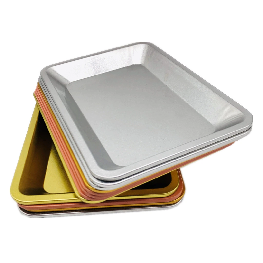 Wanchuang Rolling Tray Cigarette Paper Metal Tobacco Rolling Tray Smoking Accessories