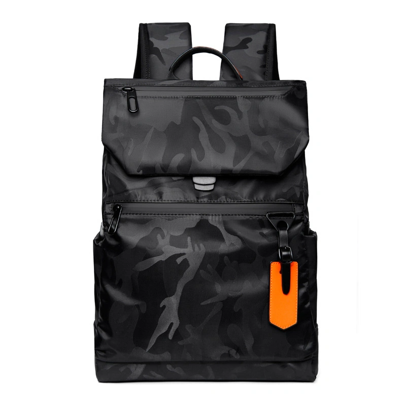 Sac à dos étudiant urbain imperméable de haute qualité avec chargeur USB pour ordinateur portable noir Wyz21014