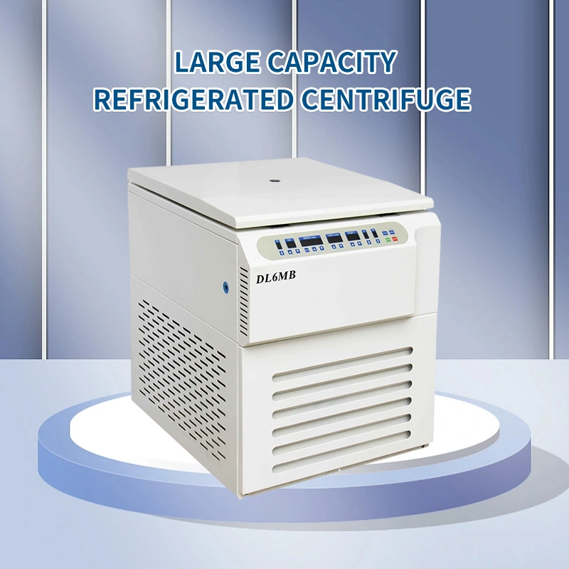 Modèle de plancher de grande capacité centrifugeuse réfrigérée avec inverseur de moteur à haute vitesse