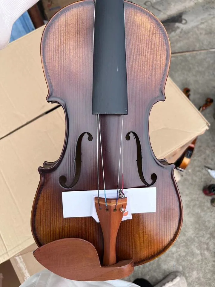 Mejor hecho personalizado de marca barata en China 4/4 Instrumentos violín violín Musical