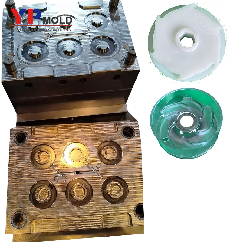 Plastic Mould Water Pump Parts Impeller Molding