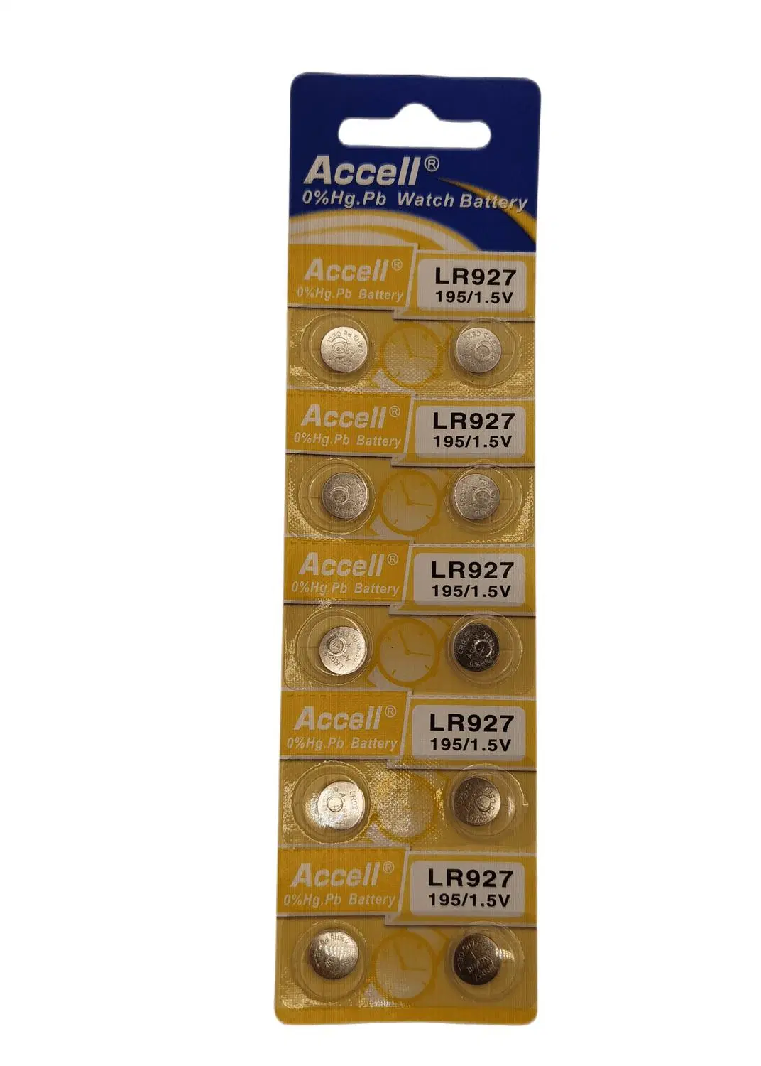 Accell Watch Battery AG7 1.5V Alkaline Button Battery