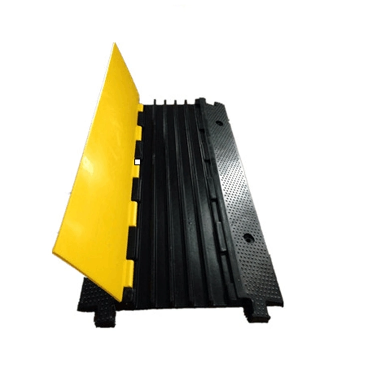 Factory Price 3 Channels Cable Protector Cable Ramp Cable Bridge