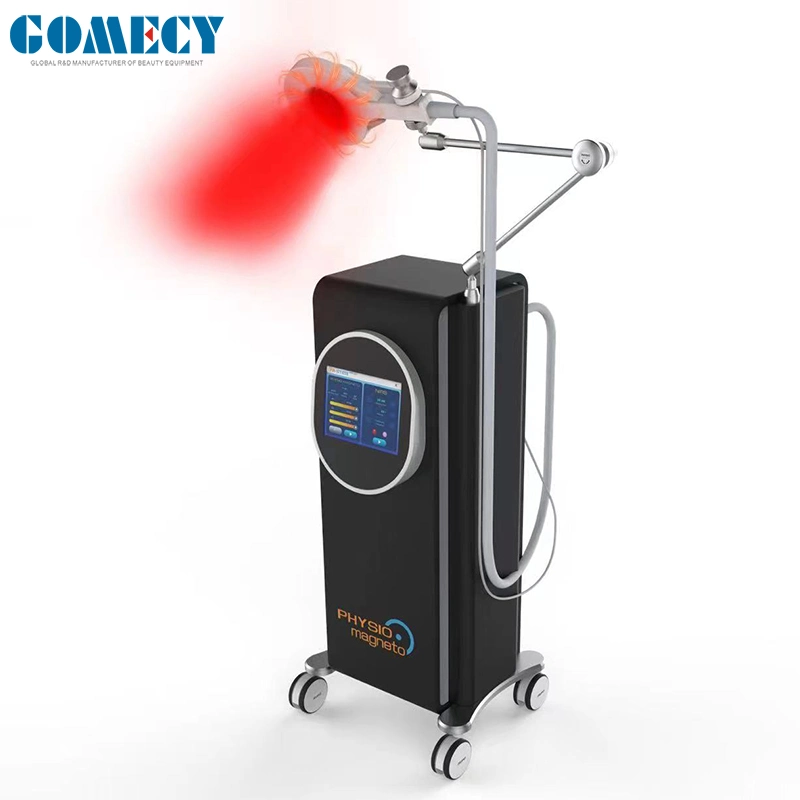 Vertical Pulsed Magneto Therapy+Near Infrared Improve Tissue Regeneration Ankle Joint Pain Relief Sports Injury Recover Physio Magneto Machine Pmst