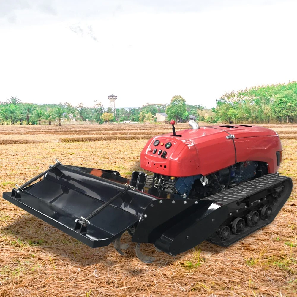 Crawler Rotary Tiller, Diesel Cultivator, Multifunctional Pastoral Management Machine/Orchard Crawler Tractor