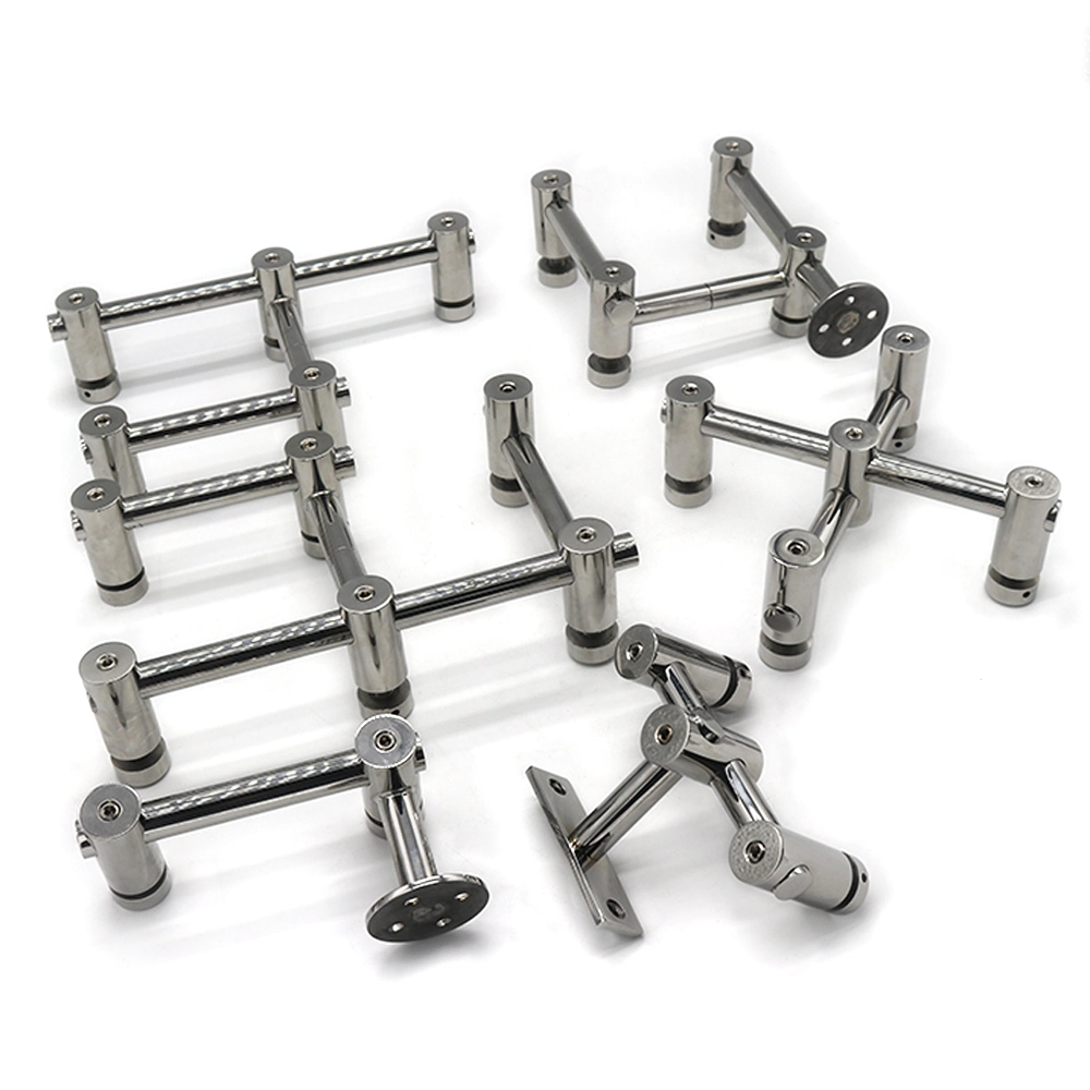 Hardware Accessories Stainless Steel Glass Hinge Clamp
