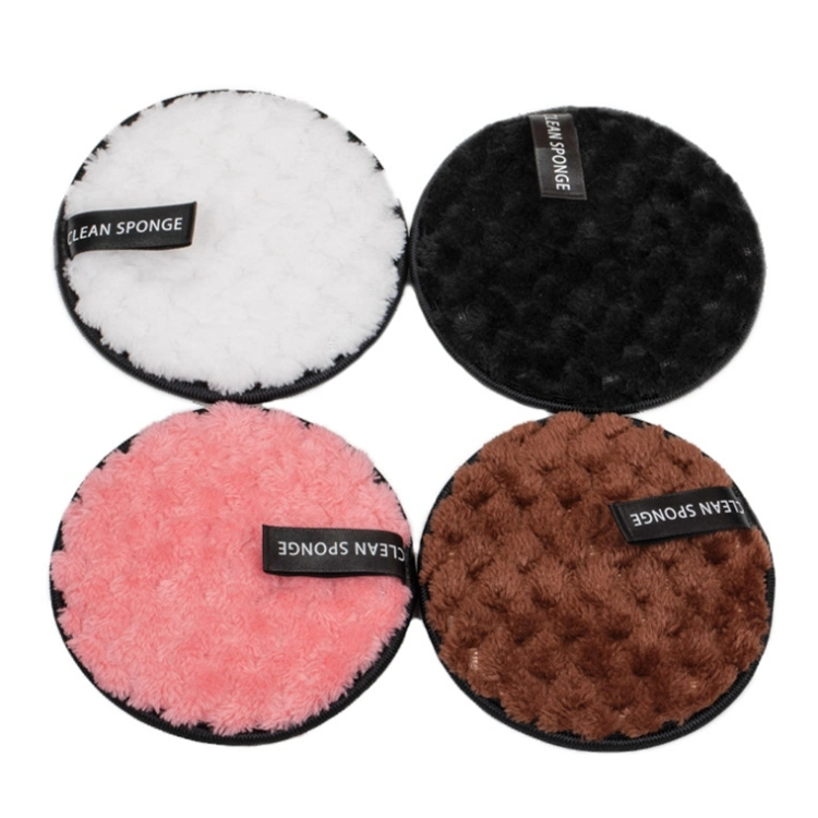 Eco Friendly Microfibre Makeup Remover Water Clean Sponge Reusable Makeup Remover Cloth Pad for Face Eye