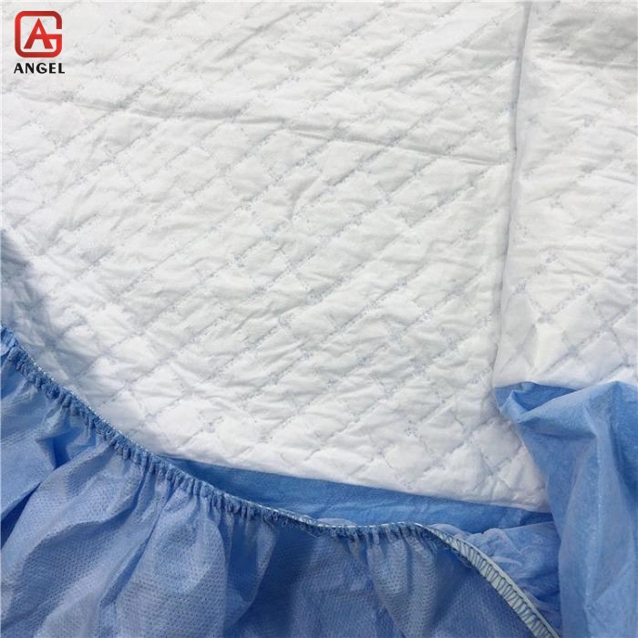 Disposable Non-Woven Bedspread with Elastic Hygiene Elastic Bedsheets Bedding Set