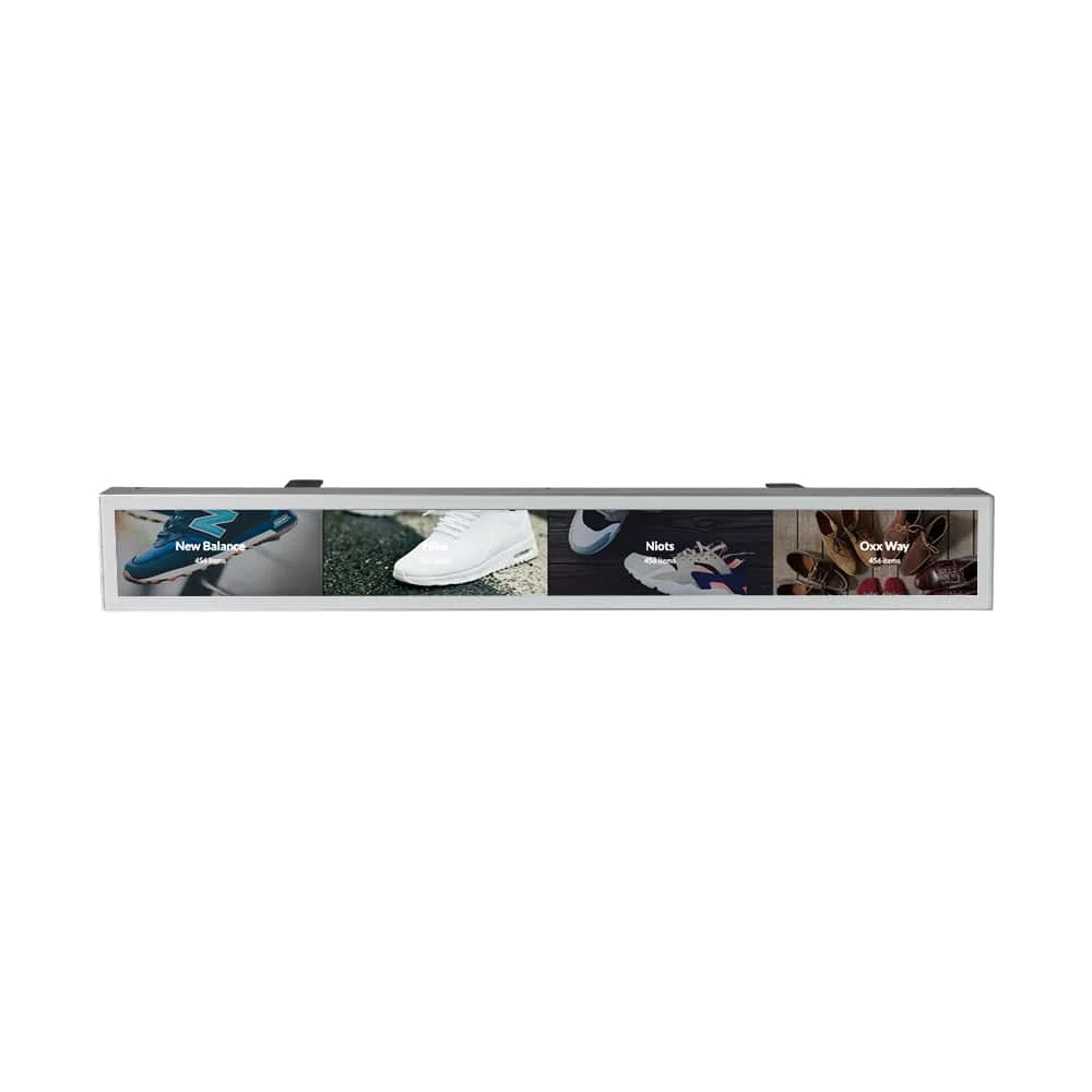 42 Inch High Brightness Video Shelf Indoor Retail Price Tag Digital LCD Shelf Display