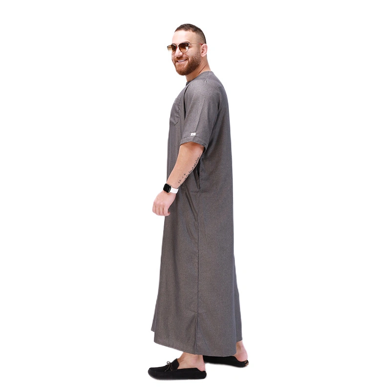 The Arab Nation robes de l'homme longue Moyen-Orient robe musulmane Avec des manches courtes, les Big yards