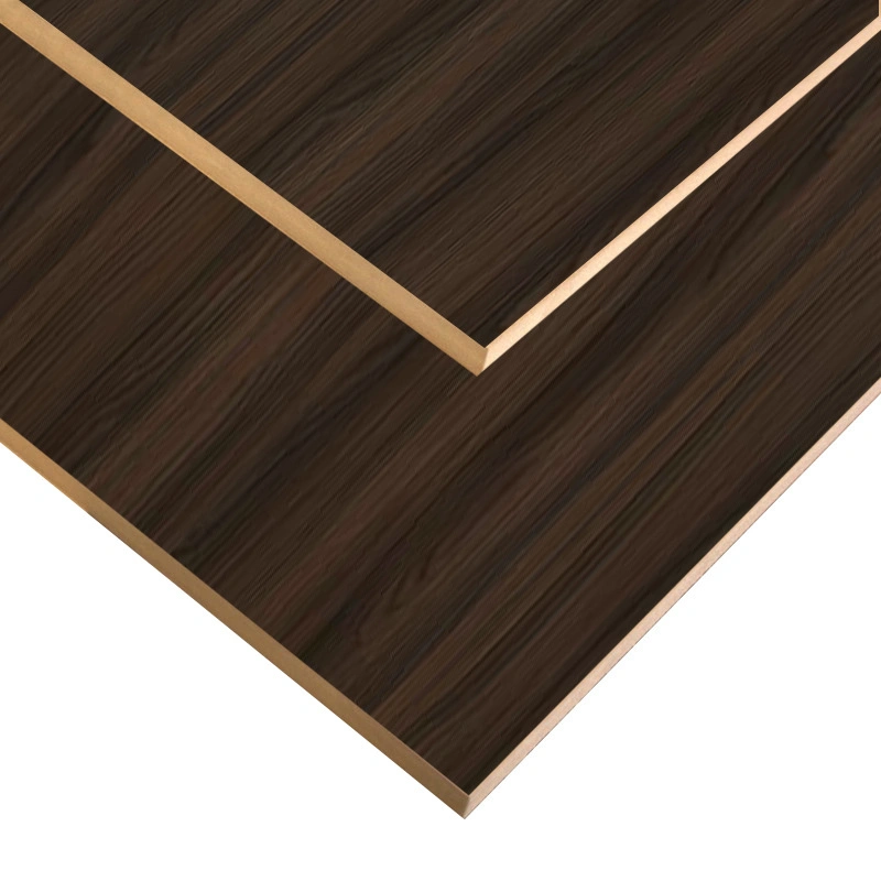 Low Price 18 mm Wood Grain Color Solid Color Melamine MDF Board