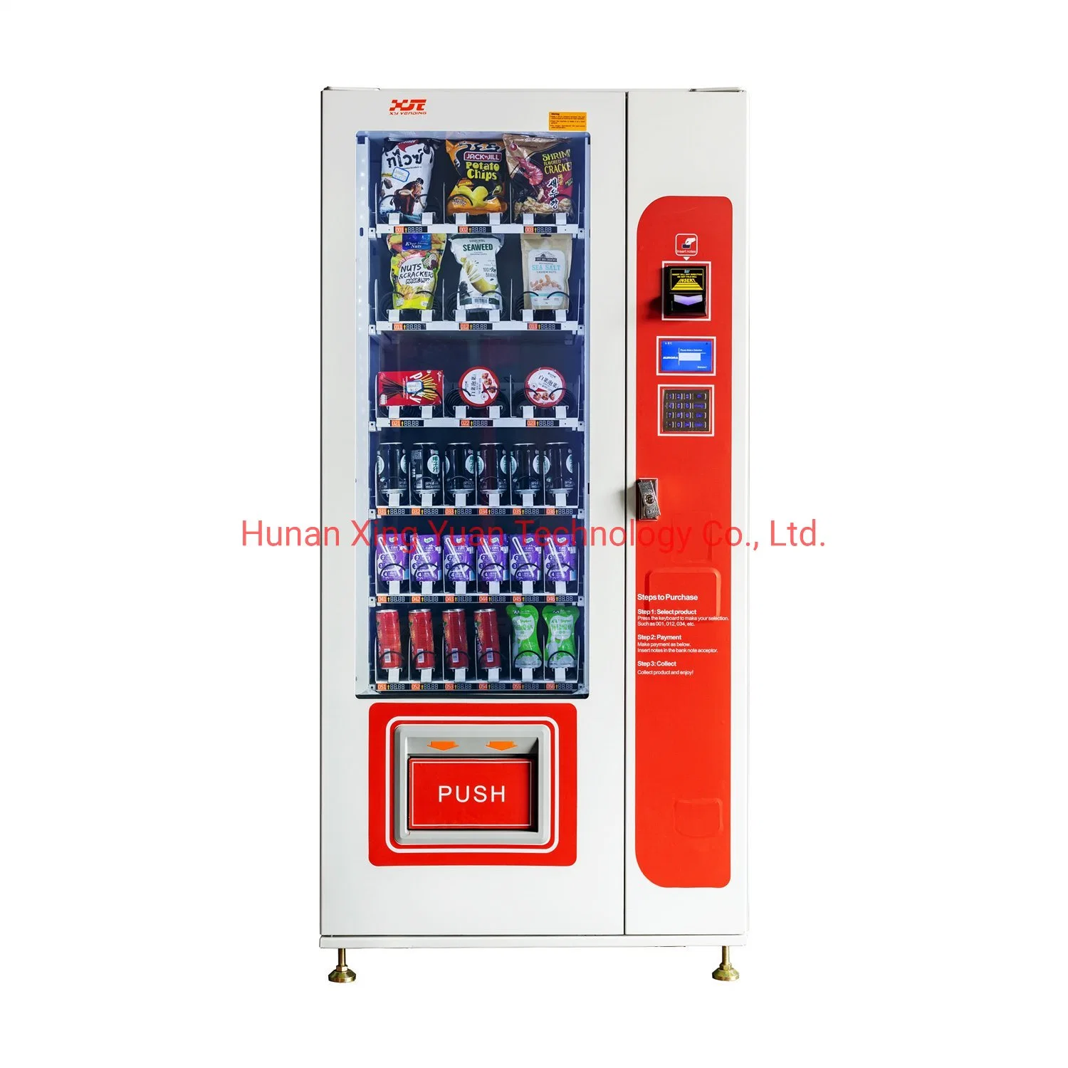 Xy Self-Service Cheapest Mini Vending Machine for Snack Drink