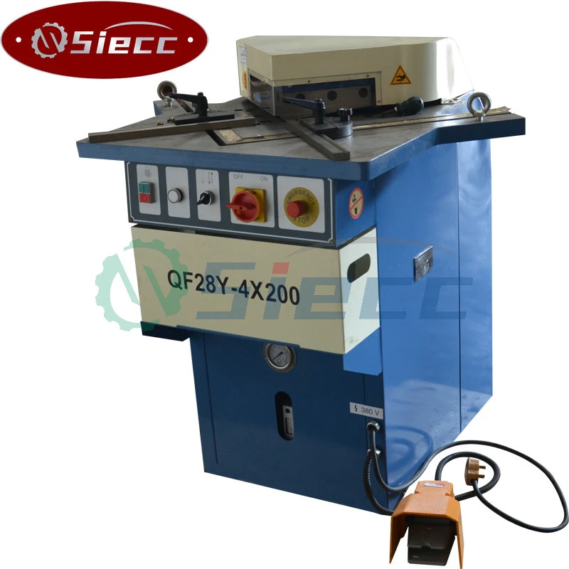 Low Noisy Manual Hydraulic Sheet Metal Corner Notching Machine