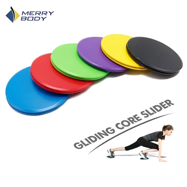 Dual Sided Gliding Discs Core Sliders 2PCS Non Slip Exercise Sliding Plate