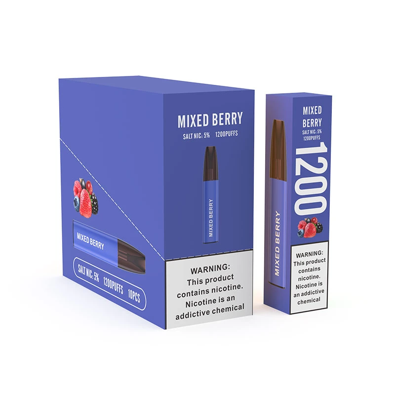 La vente en gros peuplements liquide chaud Boîte mixte E Cigarettes Berry rechargeable