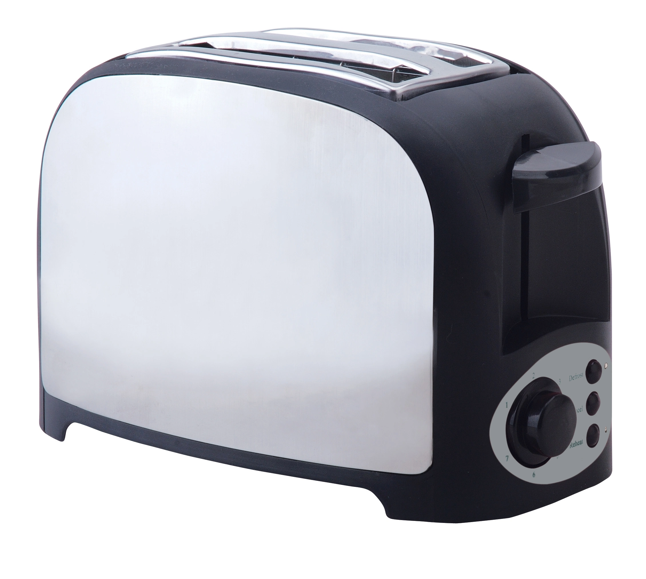 1300W 2 Long Slice Toaster with Detached Bun Warmer