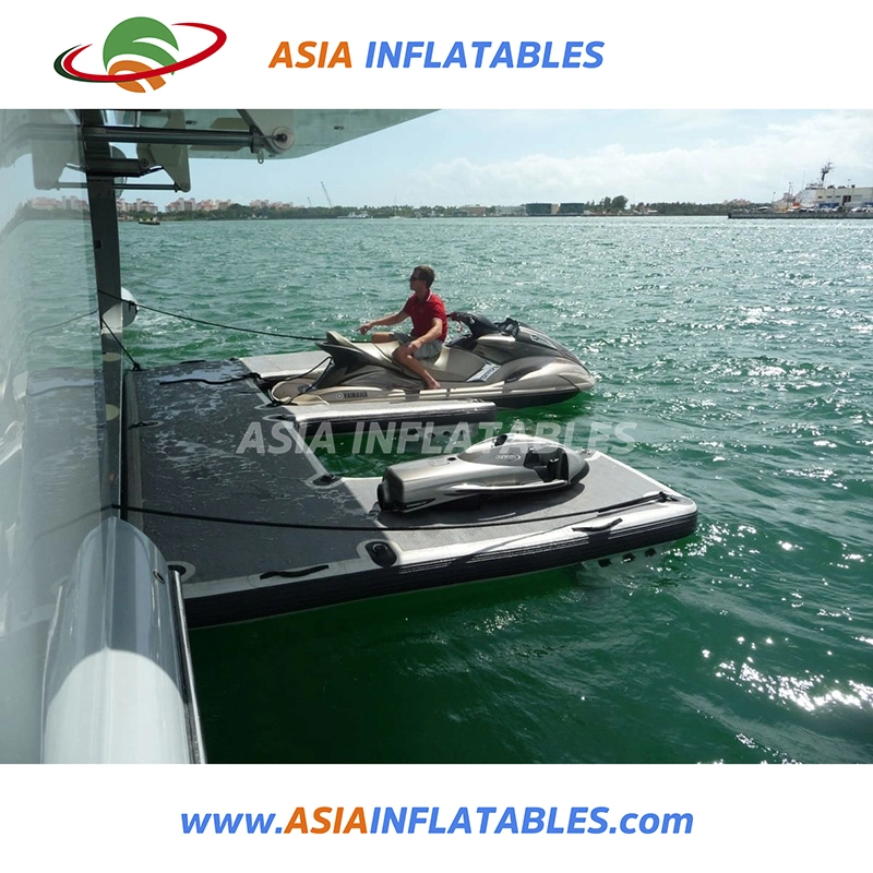 Drop Stitch Inflatable Dock Floats, Floating Jetski Dock, Floating Platform for Sale