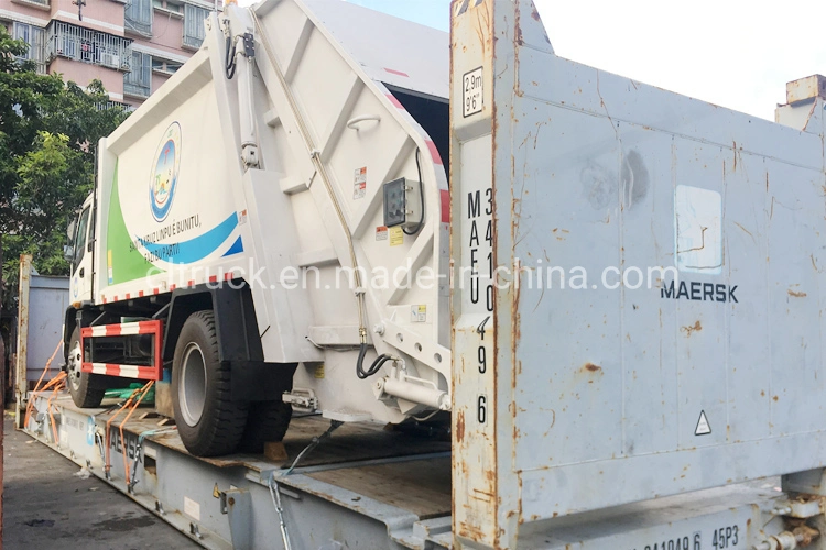 Garbage Compactor Truck 8 Cbm Compression Garbage Truck 1suzu 4X2 Garbage Truck 5 Tons Refuse Garbage Compactor Truck