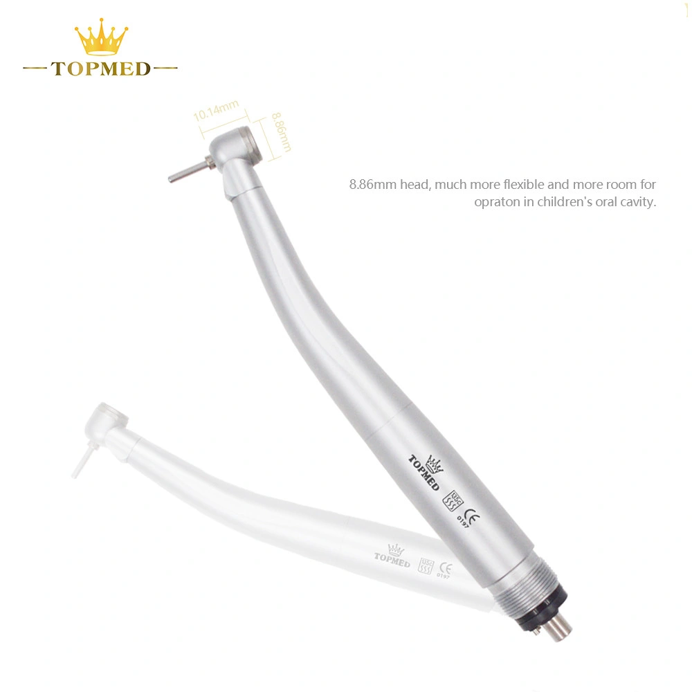 Medical Instrument Dental Equipment Turbine Push Type for Children Super Mini Head Without Light Handpiece