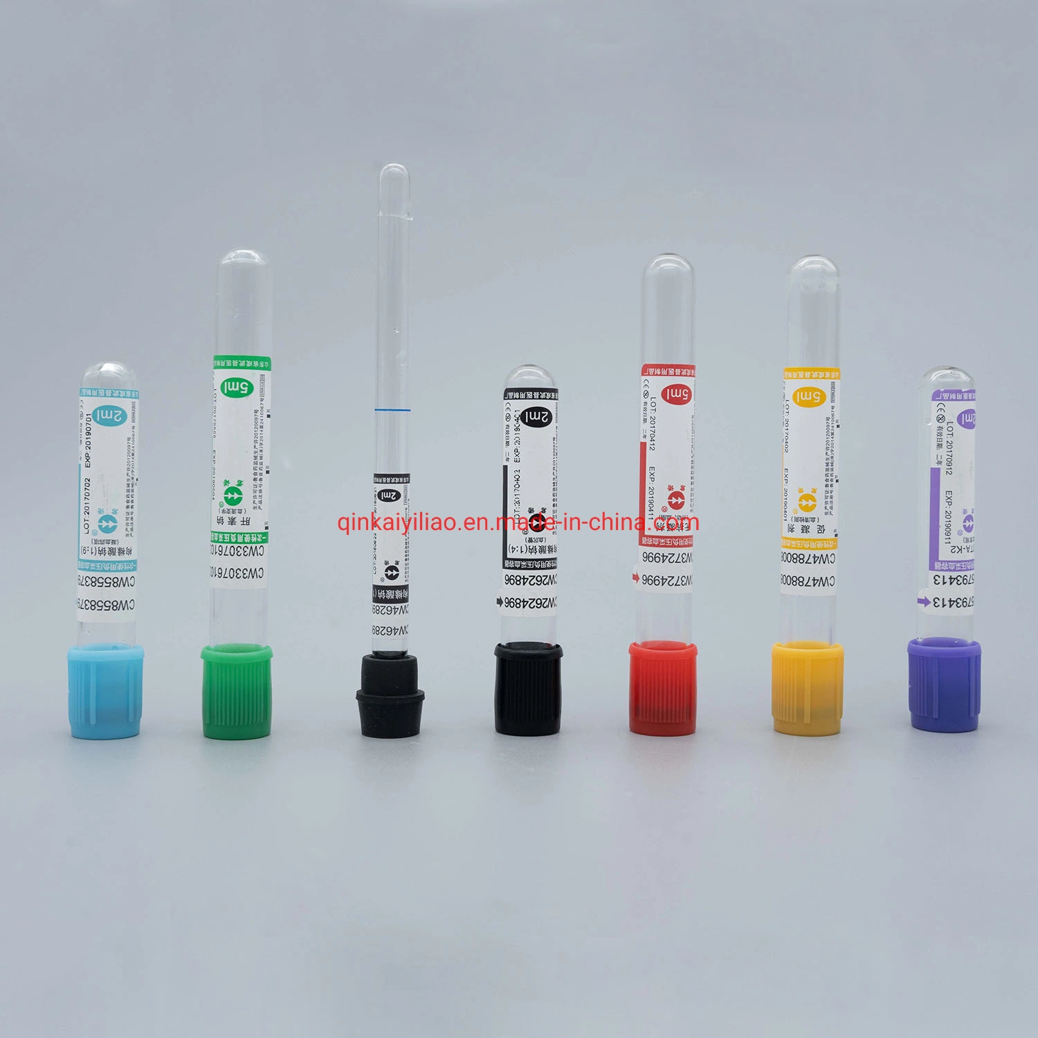 Disposable Plain Vacuum Blood Collection Tube