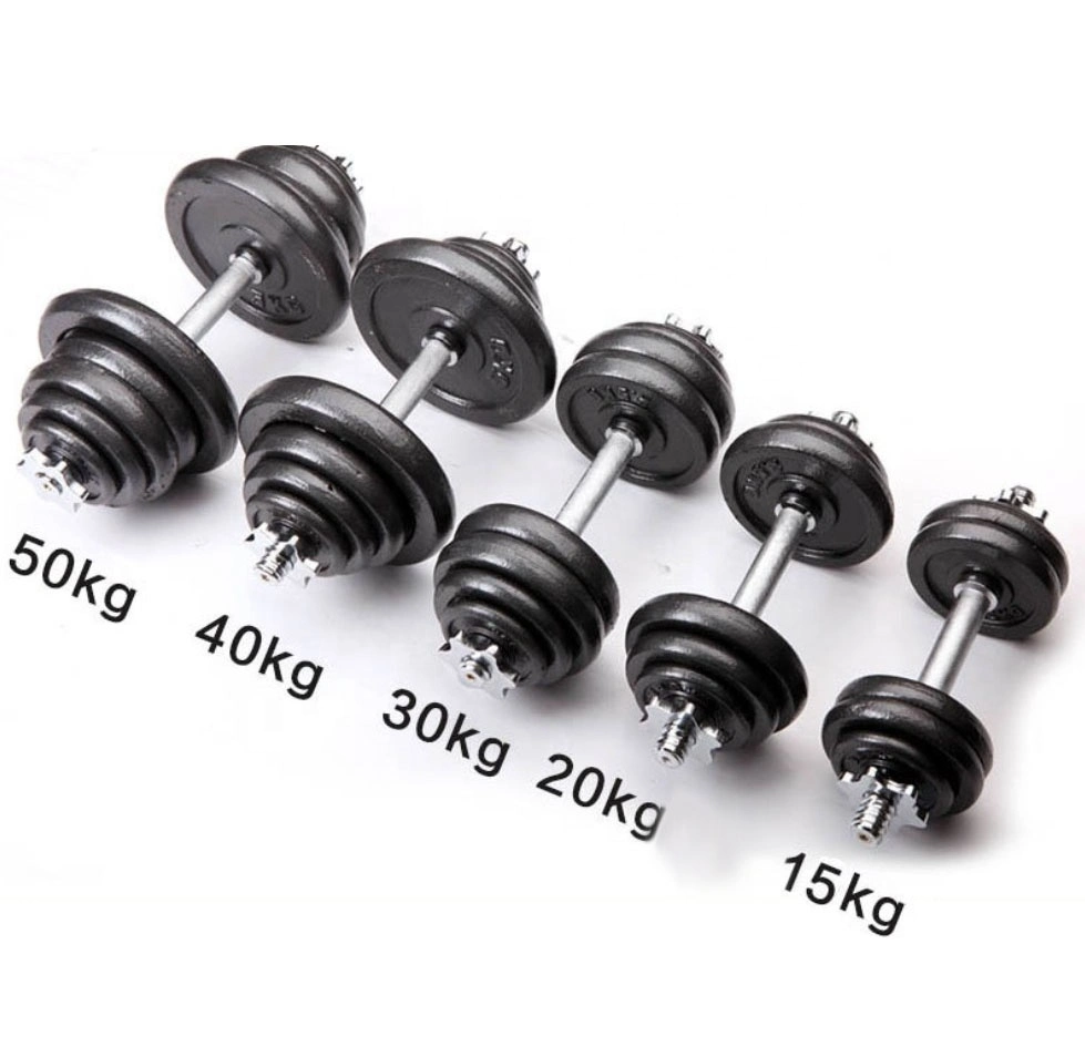 Strength Fitness Black Adjustable Dumbbell Free Weights for Crossfit