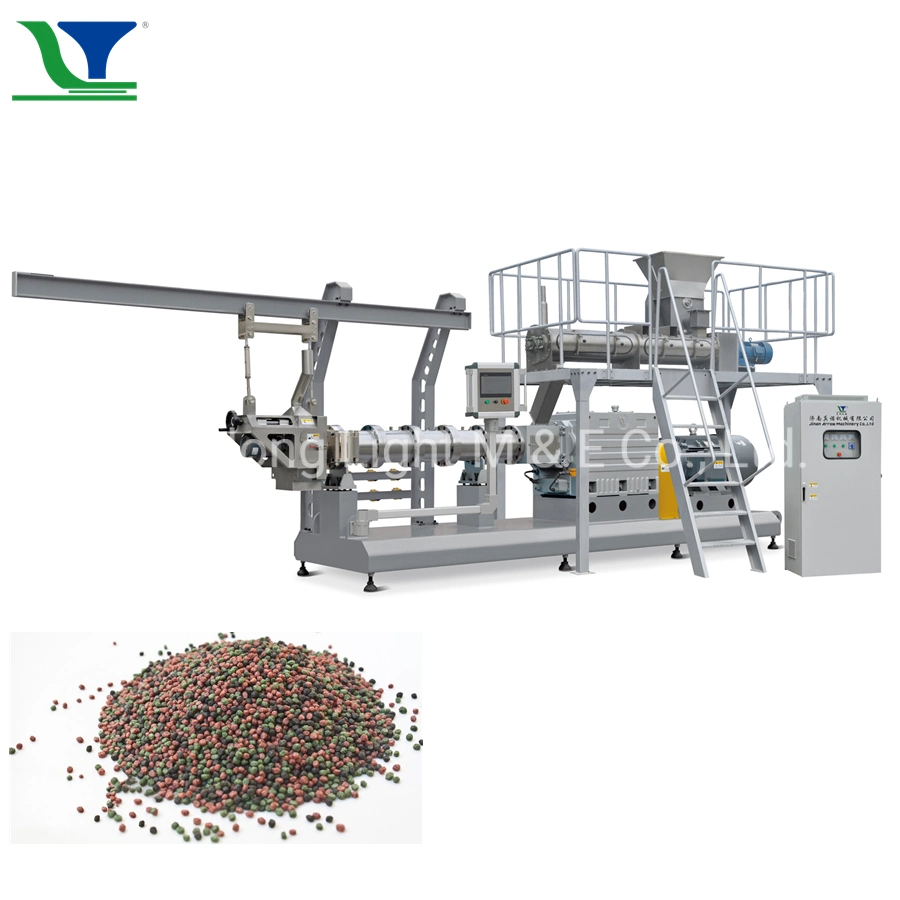 Floating Fish Feed Making Machine Aquatic Salmon Herring Feed Project Processing Machine Line