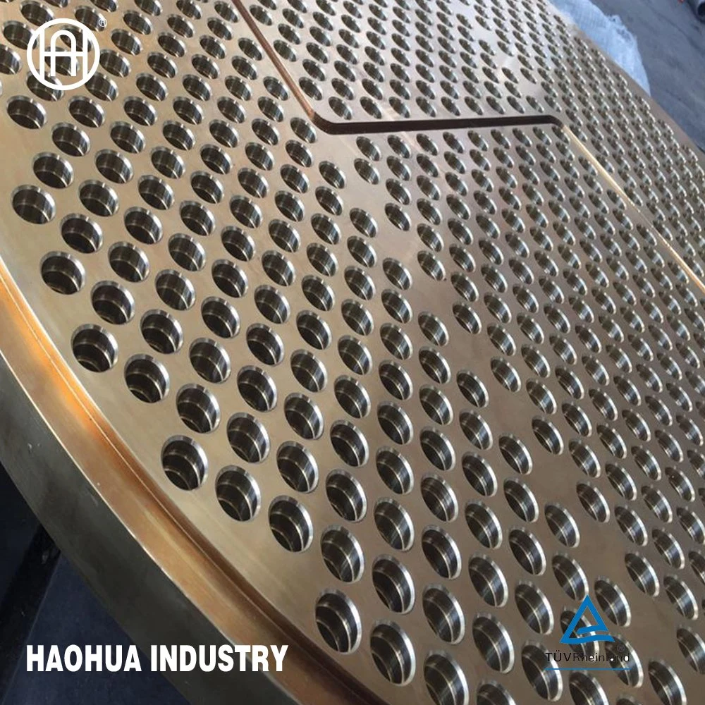 CNC Machining Custom Large Forged Heat Exchanger Tube Sheet